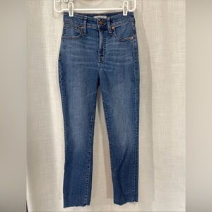 Madewell, curvy high-rise skinny crown size 25 nwot